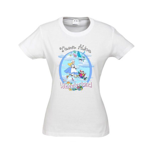 Team Alice in Wheelerland - Ladies Ice Tee Thumbnail